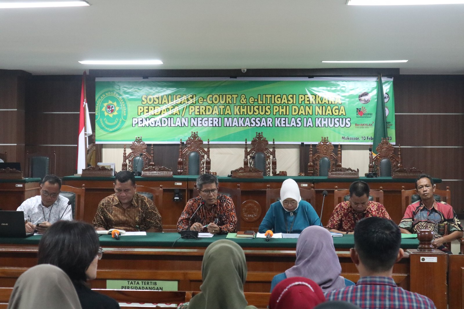 sosialisasi ecourt dan elitigasi