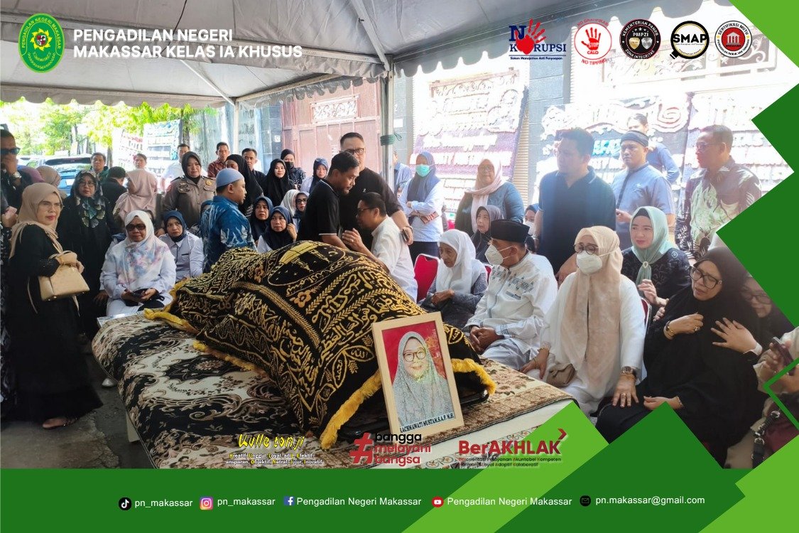 Dokumentasi pelepasan jenazah