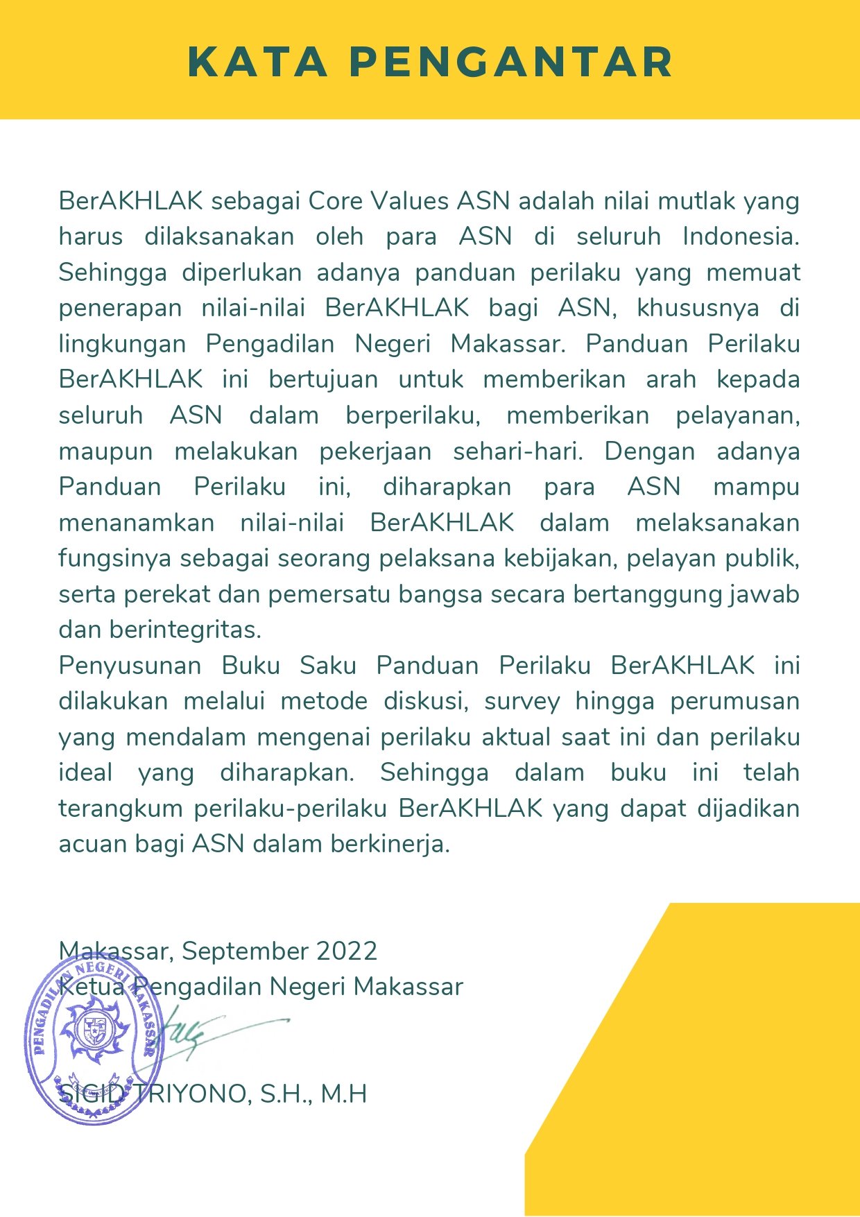 BUKU SAKU BERAKHLAK PN MKS page 0003