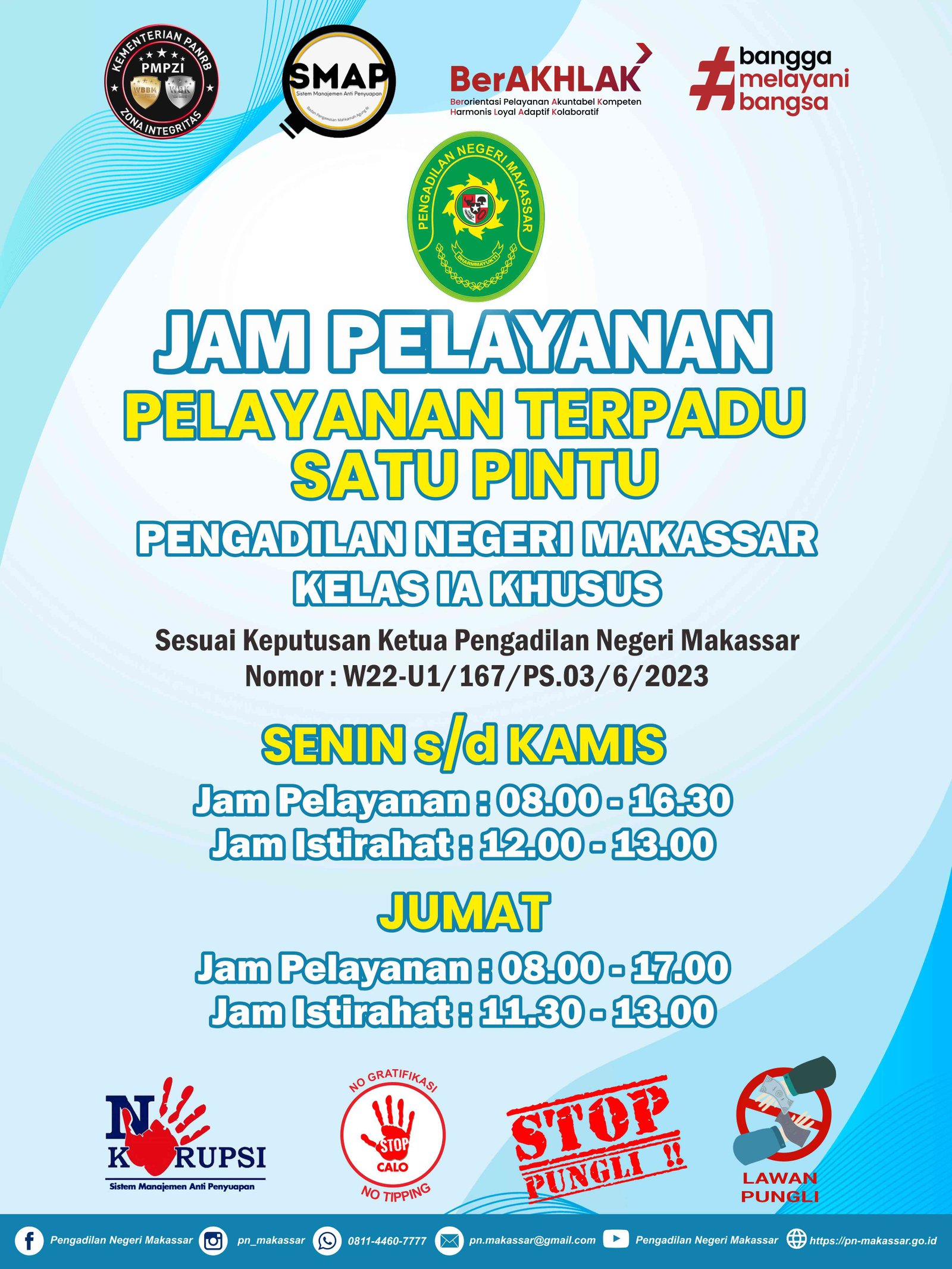 JAM PELAYANAN PTSP NEW